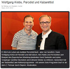 Wolfgang Krebs, Parodist und Kabarettist