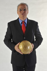 Wolfgang Krebs als Franz Beckenbauer
