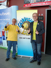 Gemeinsam mit Olaf Kr�tke dem Erfinder von Geheimsache Igel
