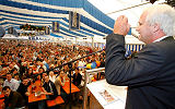 Wolfgang Krebs als Edmund Stoiber