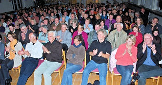Das Publikum in Taufkirchen war begeistert