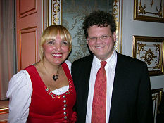 Claudia Roth und Norbert Winhard