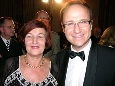 Frau Staatsministerin Stewens und Wolfgang Krebs